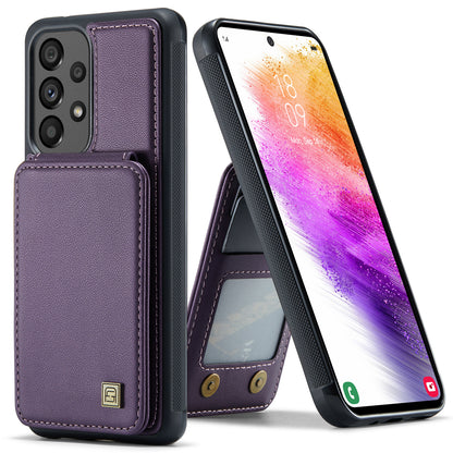 AUTSPACE Flip Card Holder Galaxy A53 Leather Case