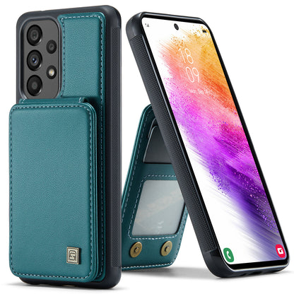 AUTSPACE Flip Card Holder Galaxy A53 Leather Case