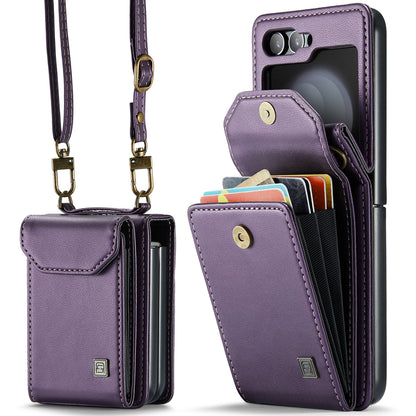 AUTSPACE Organ Card Holder Galaxy Z Flip5 Case