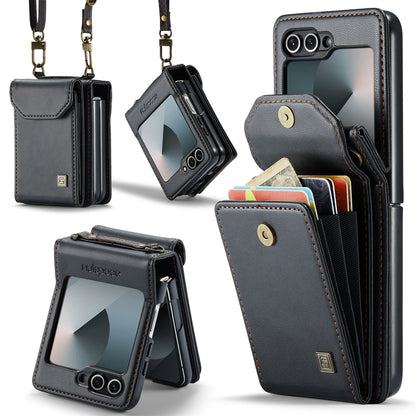 AUTSPACE Organ Card Holder Galaxy Z Flip6 Case