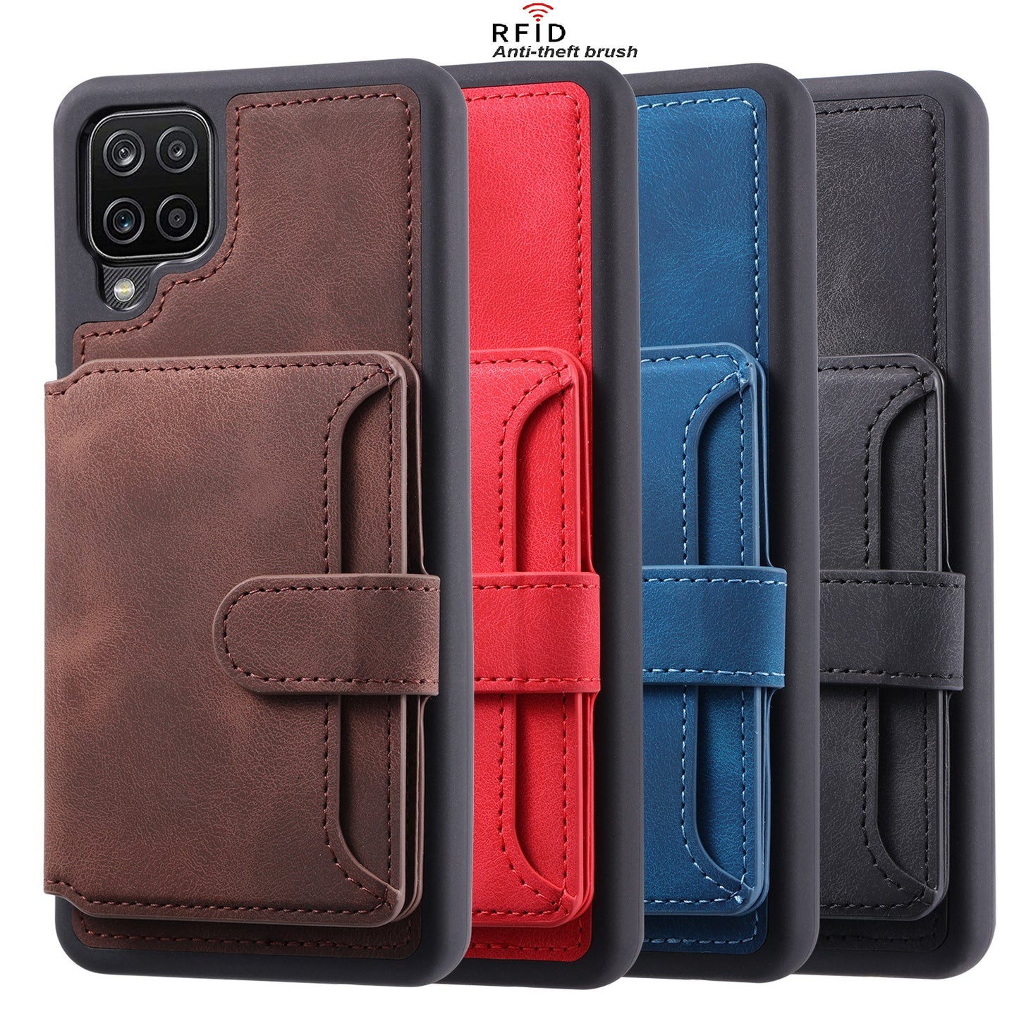 BOYU Fantasy Card Holder Galaxy A42 Leather Case