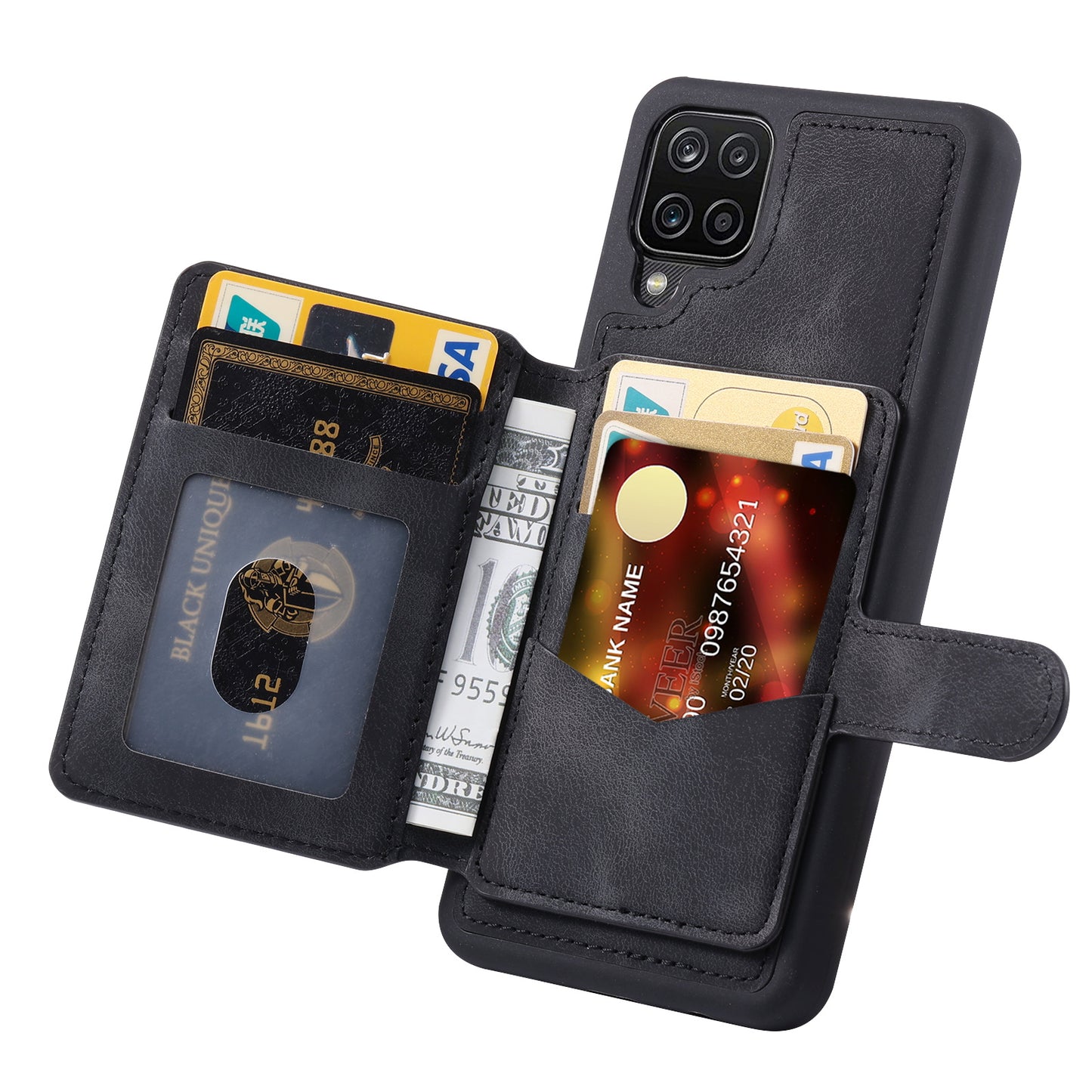 BOYU Fantasy Card Holder Galaxy A42 Leather Case