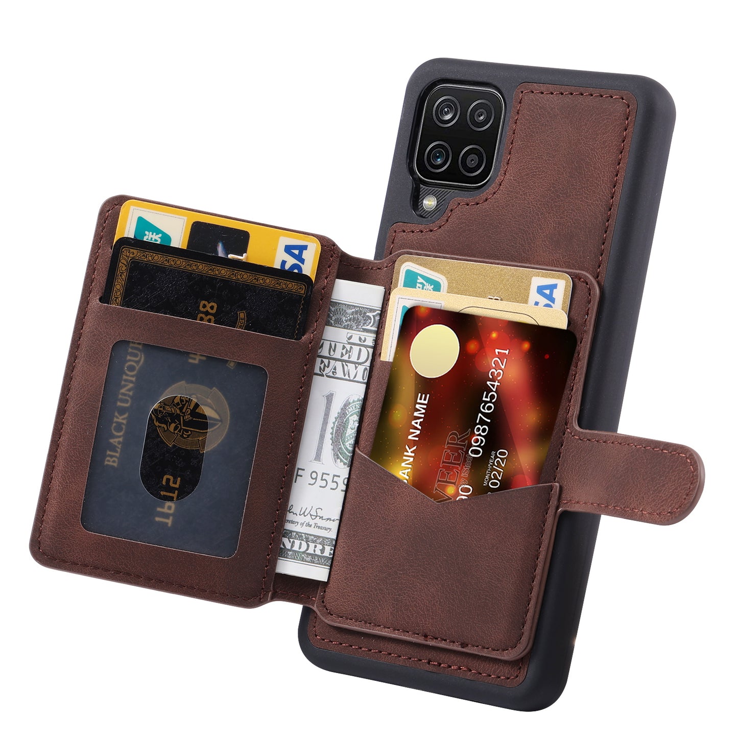 BOYU Fantasy Card Holder Galaxy A42 Leather Case