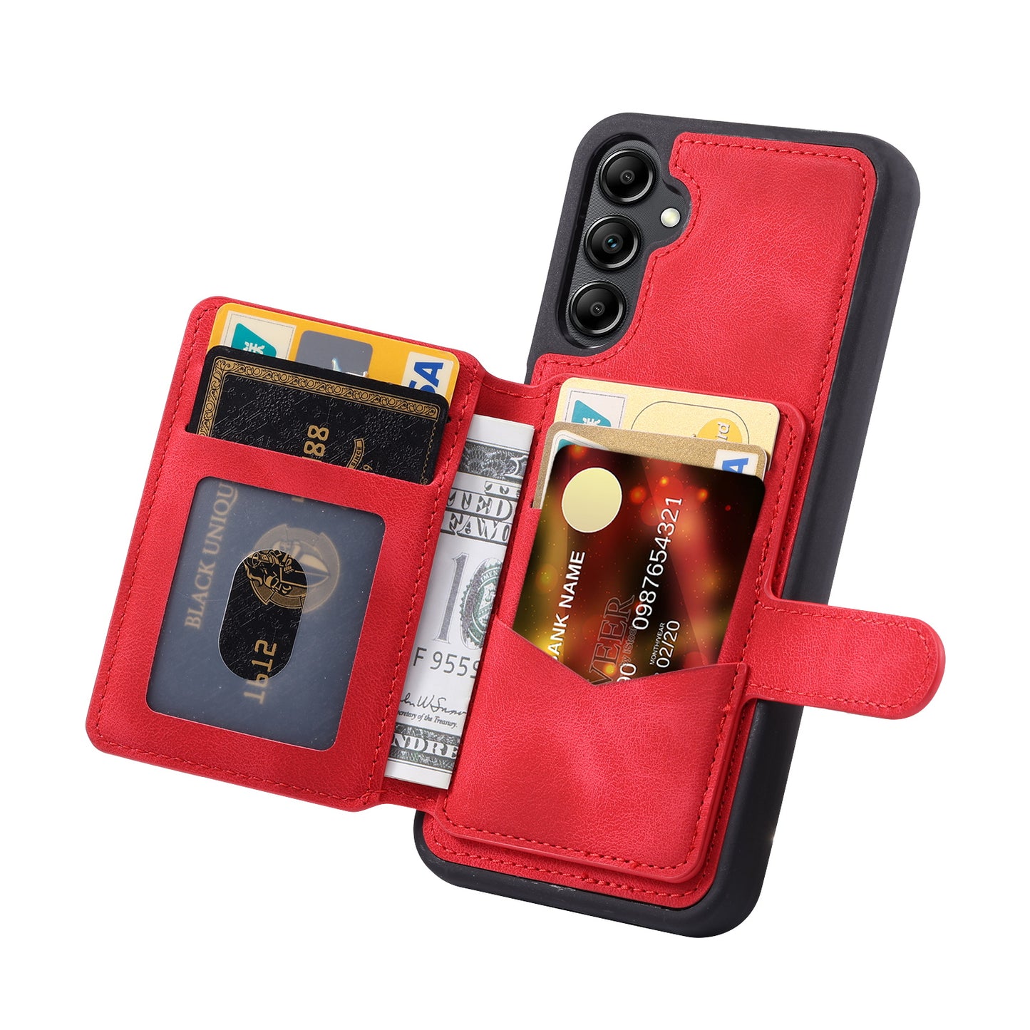 BOYU Fantasy Card Holder Galaxy A34 Leather Case