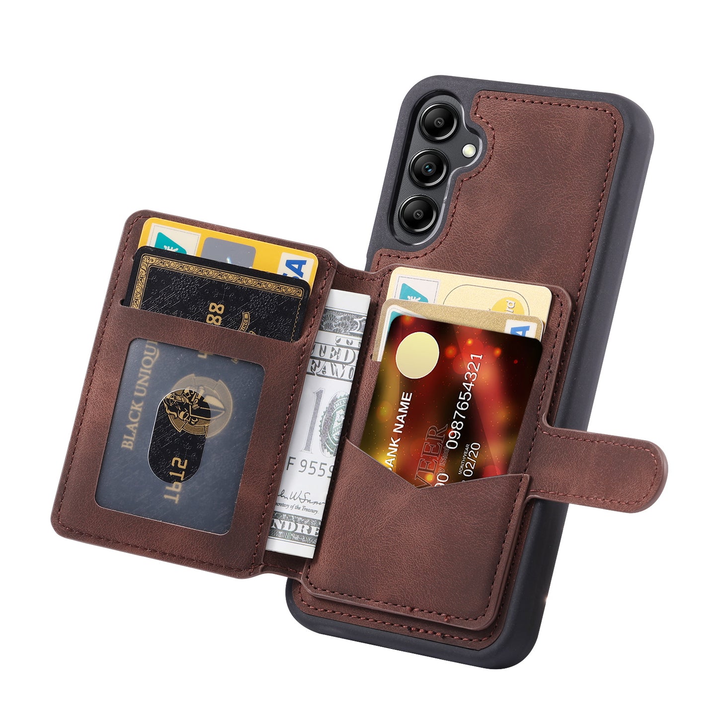 BOYU Fantasy Card Holder Galaxy A34 Leather Case