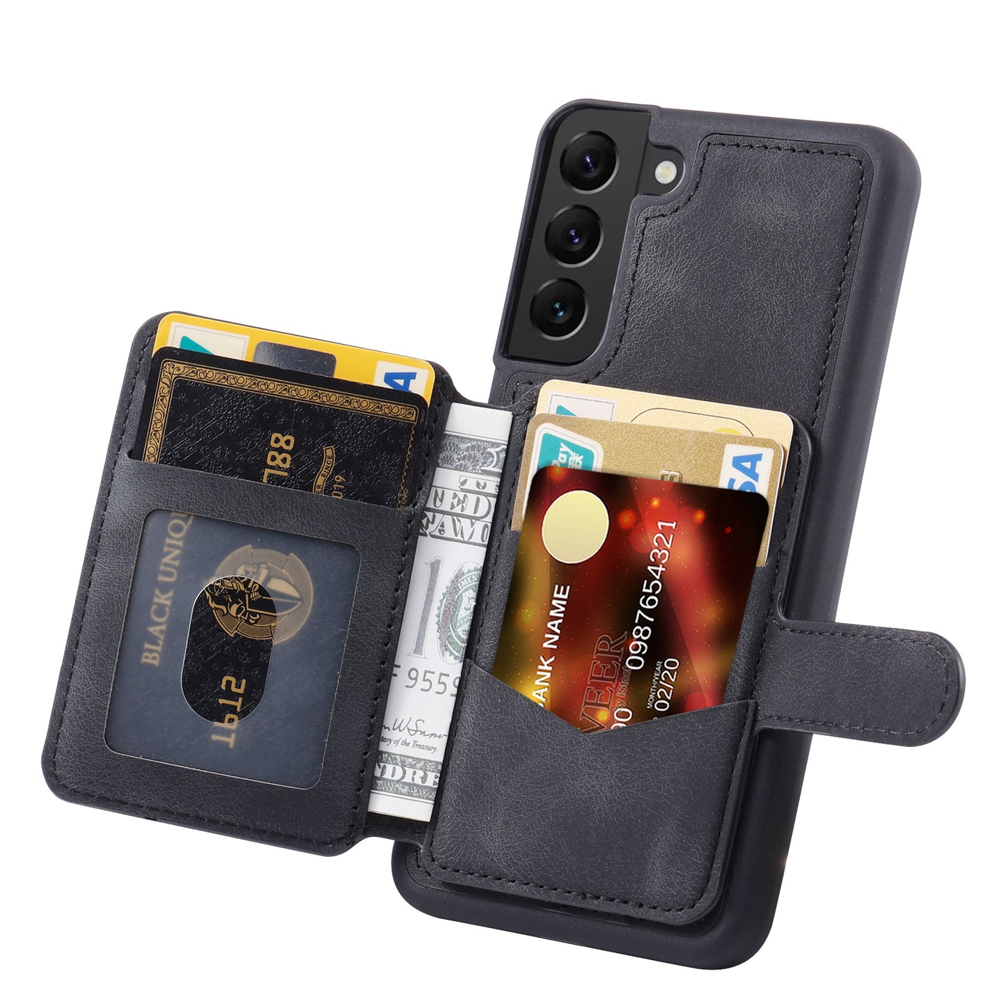 BOYU Fantasy Card Holder Galaxy S21+ Leather Case