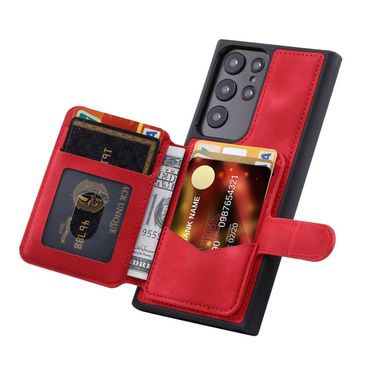 BOYU Fantasy Card Holder Galaxy S23 Ultra Leather Case