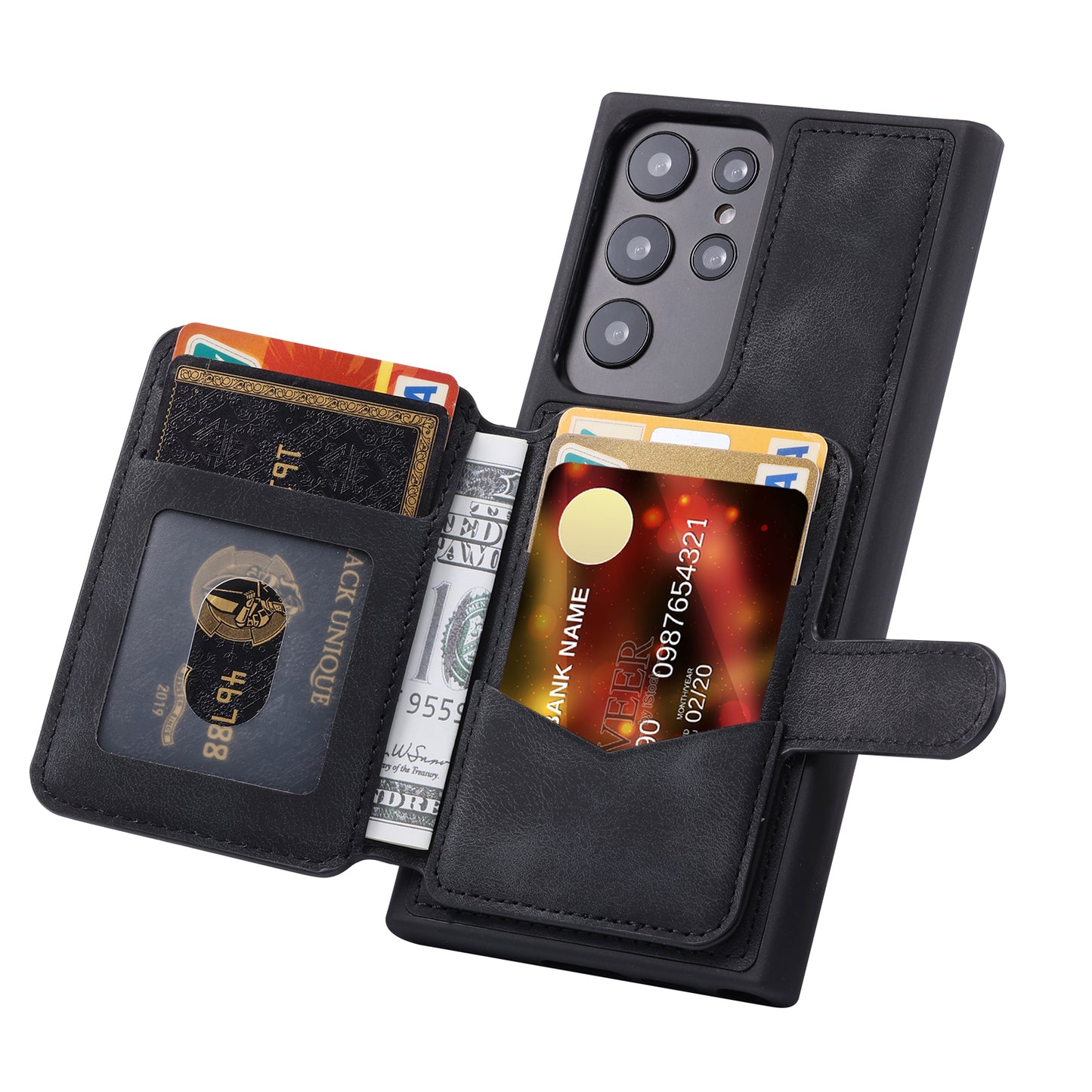 BOYU Fantasy Card Holder Galaxy S23 Ultra Leather Case