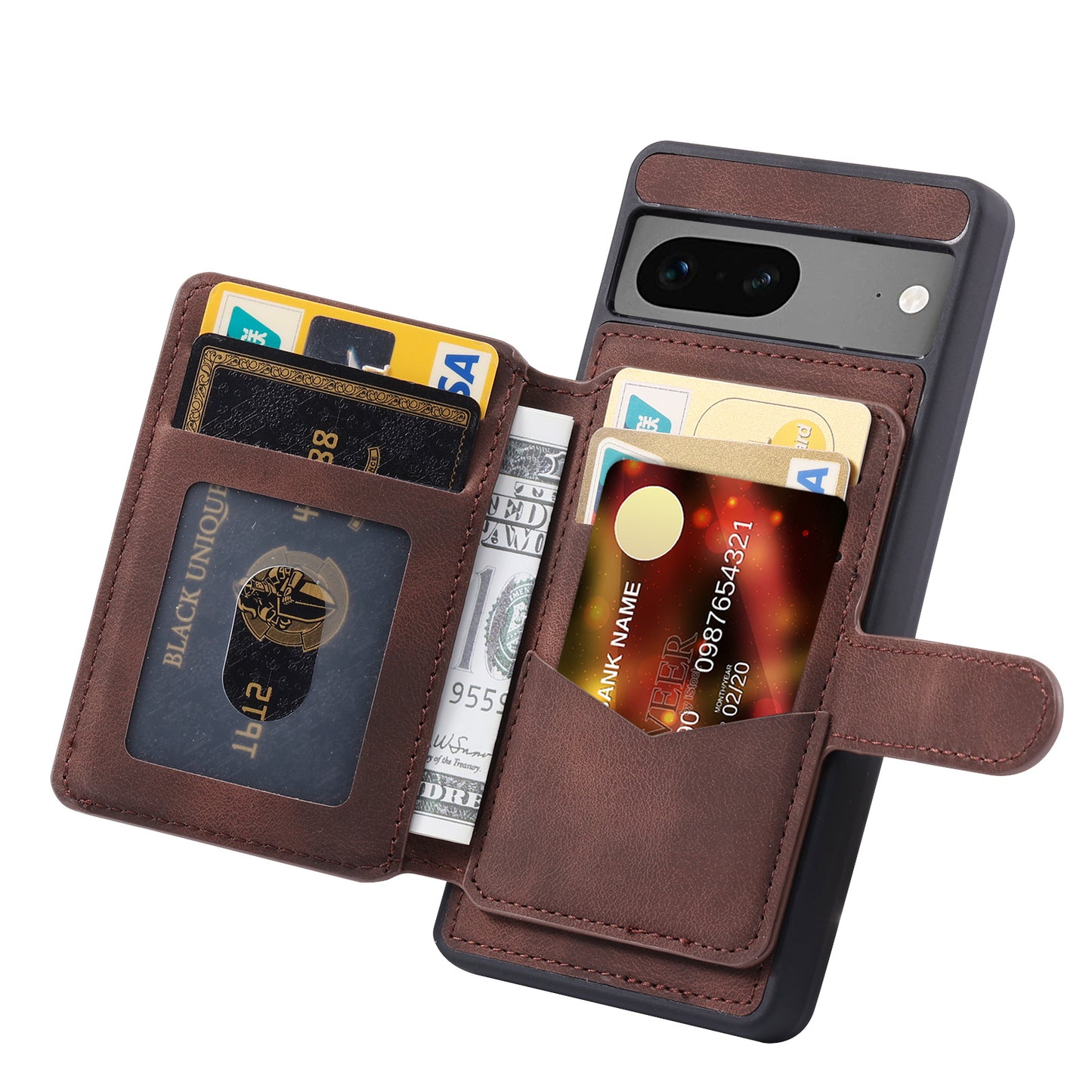 BOYU Fantasy Card Holder Google Pixel 7 Leather Case