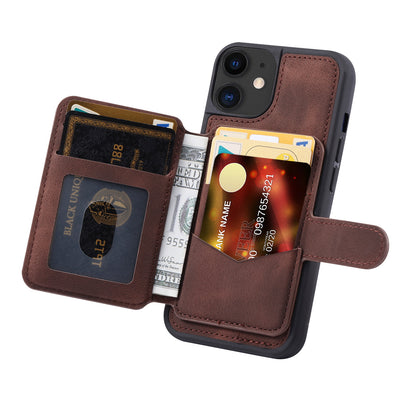 BOYU Fantasy Card Holder iPhone 11 Leather Case