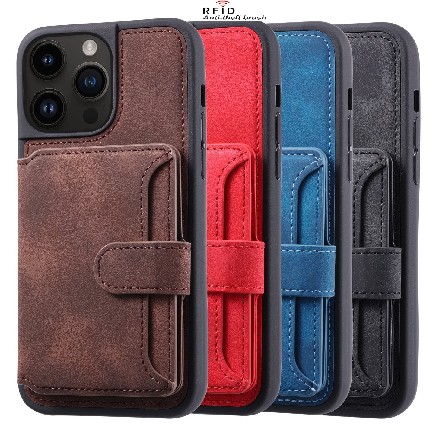 BOYU Fantasy Card Holder iPhone 11 Pro Max Leather Case