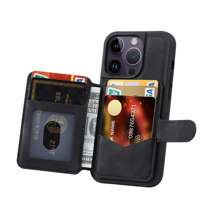 BOYU Fantasy Card Holder iPhone 13 Pro Leather Case