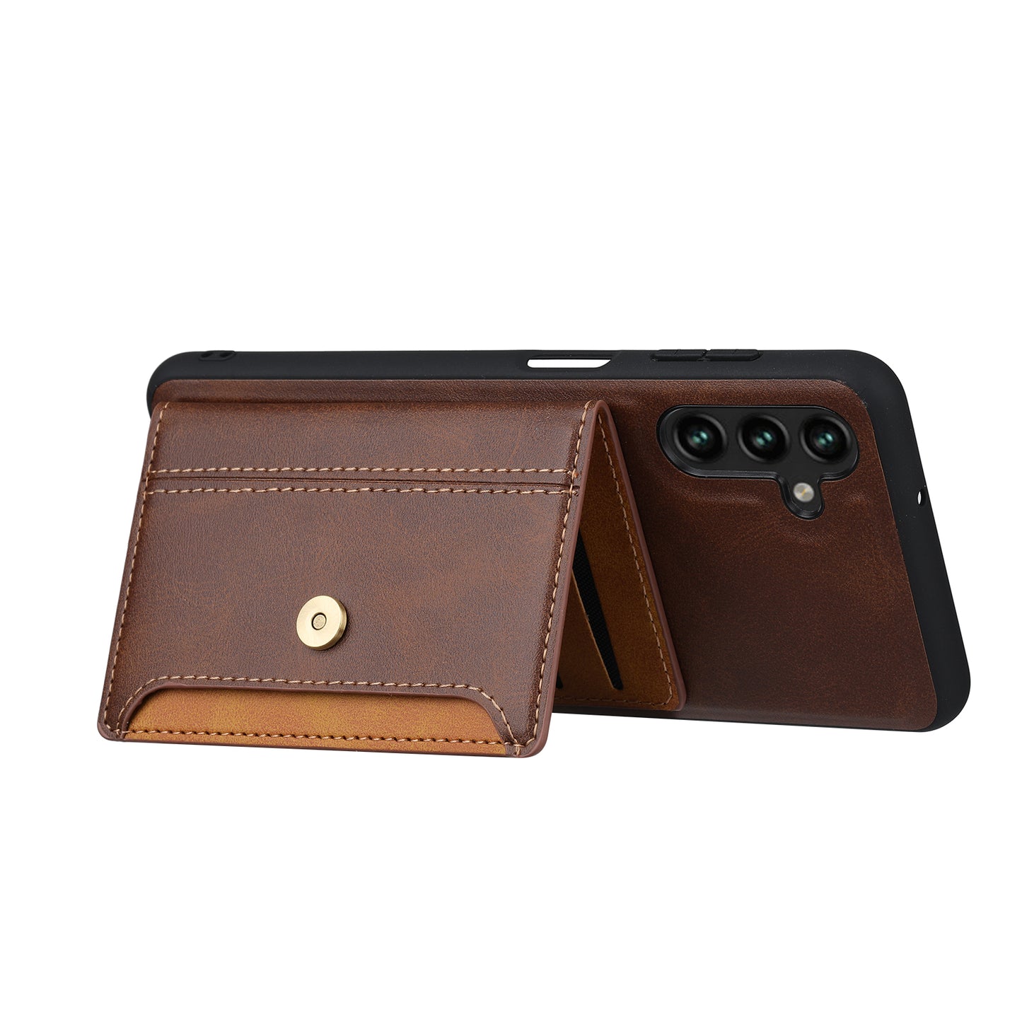 BOYU Buckle Cards Pocket Galaxy A05s Leather Case