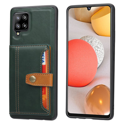 BOYU Buckle Cards Pocket Galaxy A42 Leather Case