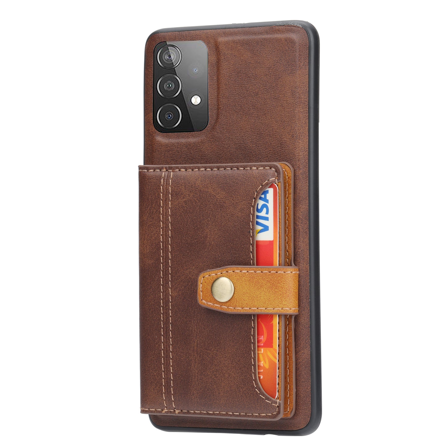 BOYU Buckle Cards Pocket Galaxy A52s Leather Case