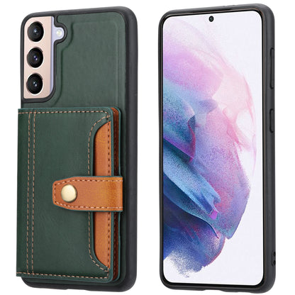 BOYU Buckle Cards Pocket Galaxy S23 Leather Case