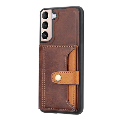 BOYU Buckle Cards Pocket Galaxy S23 Leather Case