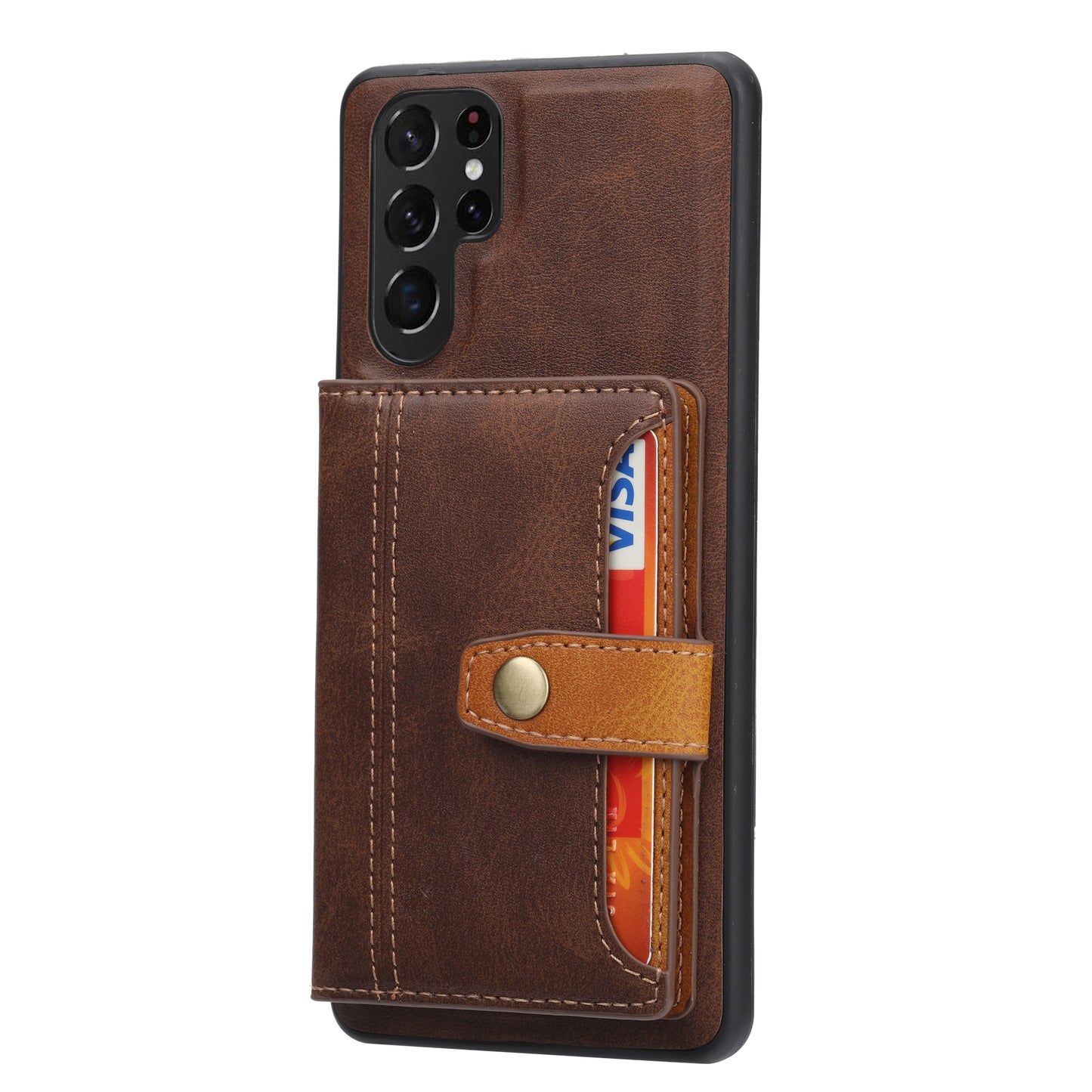 BOYU Buckle Cards Pocket Galaxy S23 FE Leather Case