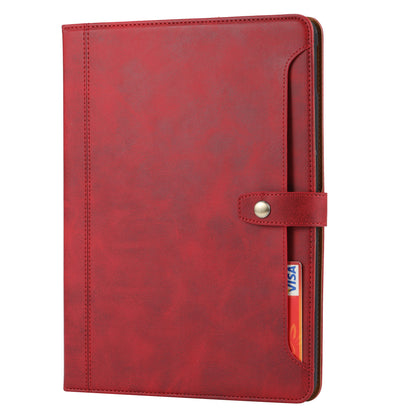 BOYU Buckle Cards Pocket iPad 7 Leather Case