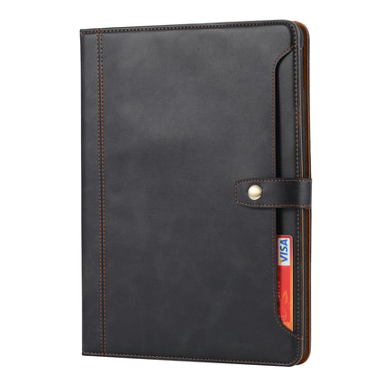 BOYU Buckle Cards Pocket iPad 7 Leather Case