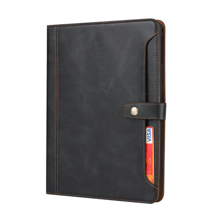 BOYU Buckle Cards Pocket iPad 5 Leather Case