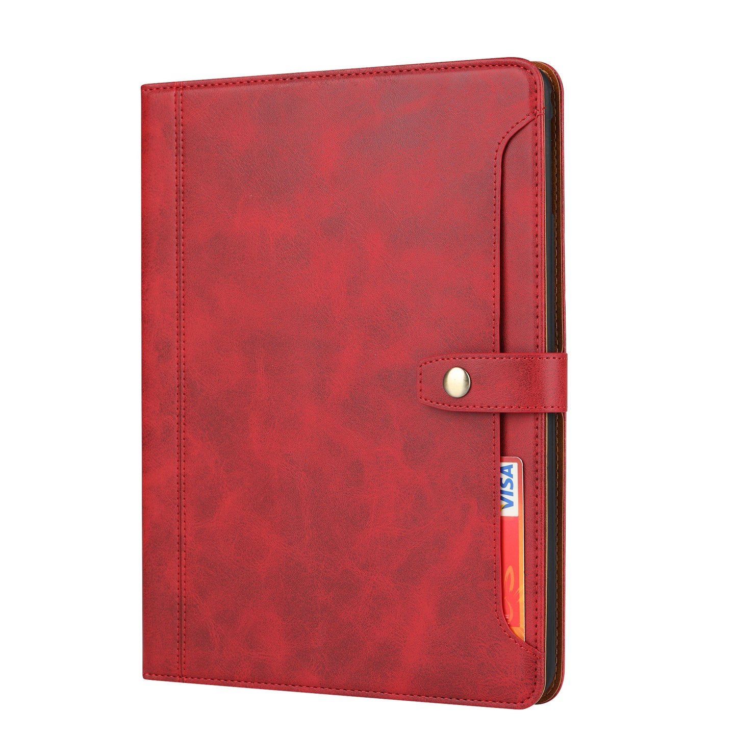 BOYU Buckle Cards Pocket iPad 5 Leather Case