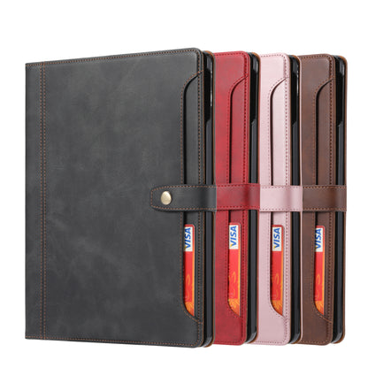 BOYU Buckle Cards Pocket iPad Air 5 Leather Case