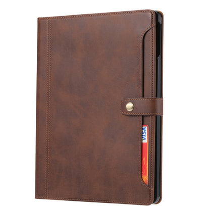 BOYU Buckle Cards Pocket iPad Air 5 Leather Case