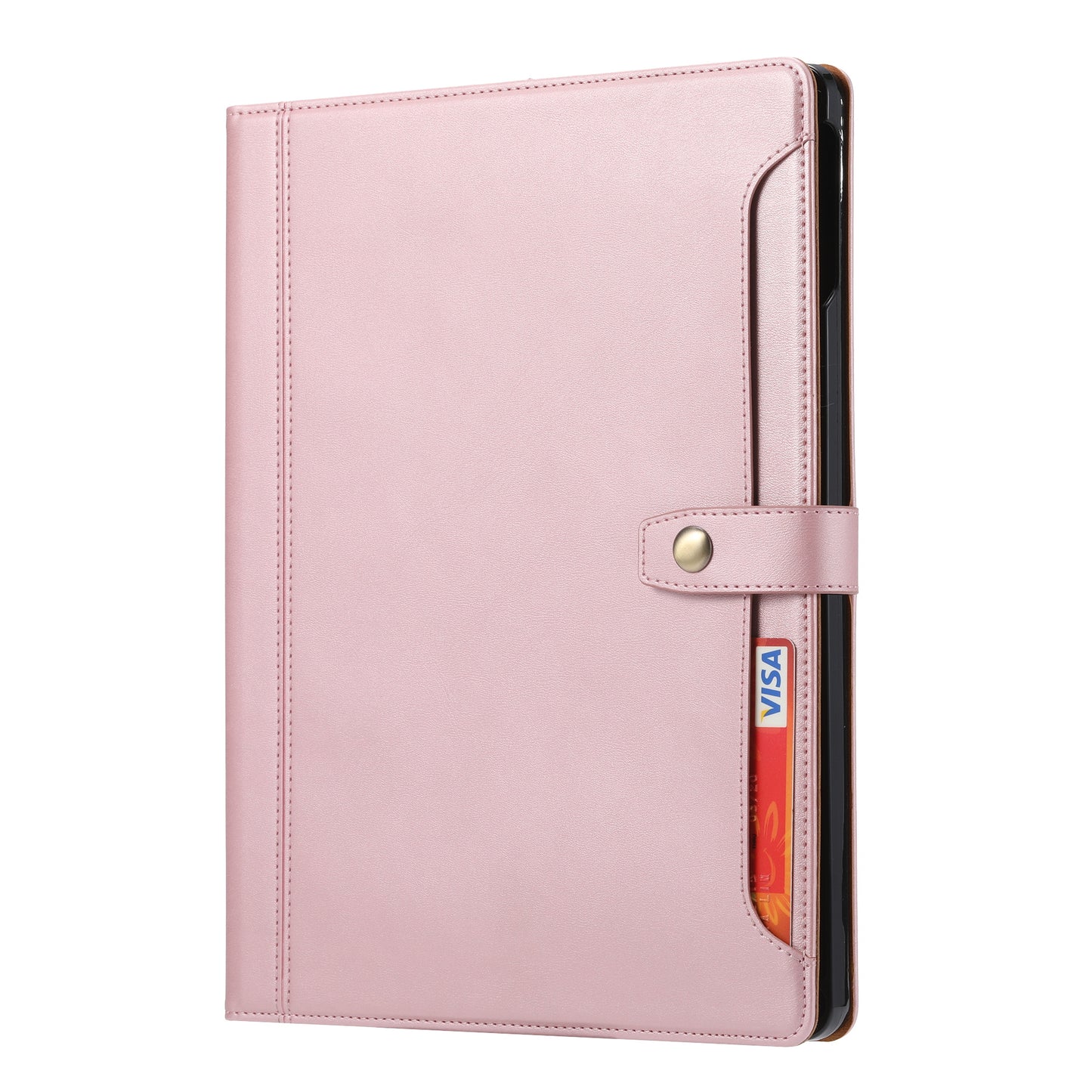 BOYU Buckle Cards Pocket iPad Air 5 Leather Case