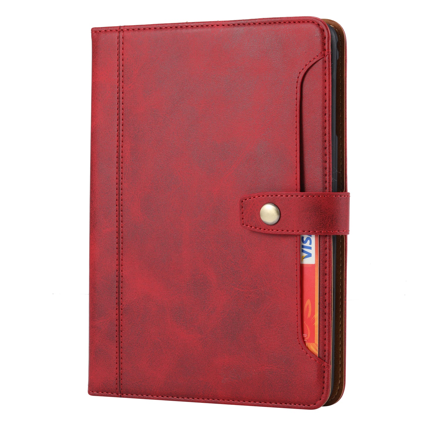 BOYU Buckle Cards Pocket iPad Mini 6 Leather Case