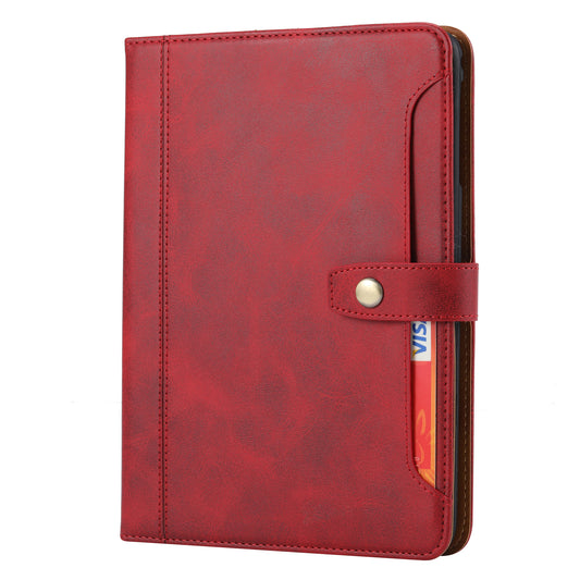 BOYU Buckle Cards Pocket iPad Mini 4 Leather Case