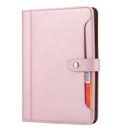 BOYU Buckle Cards Pocket iPad Mini 6 Leather Case