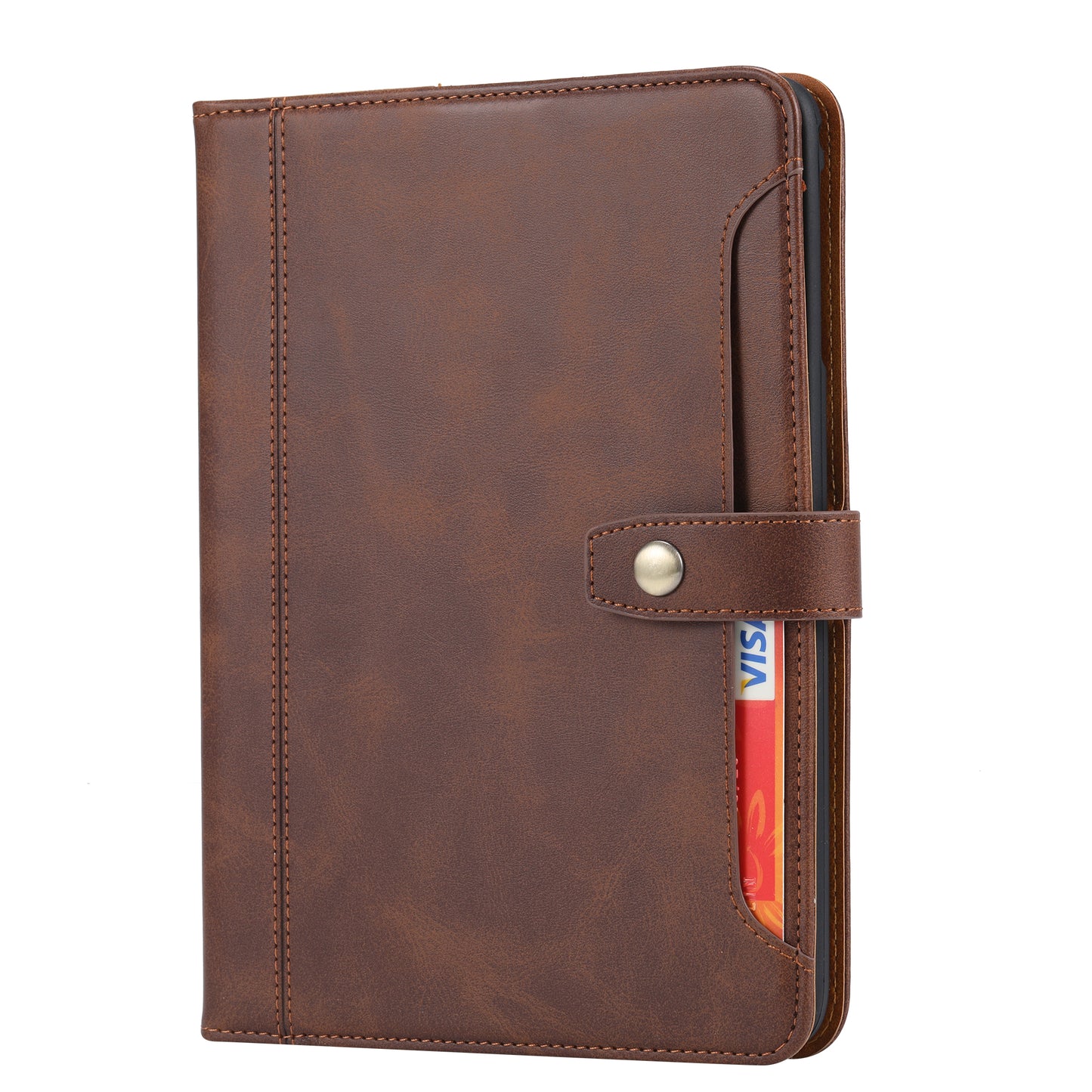 BOYU Buckle Cards Pocket iPad Mini 6 Leather Case