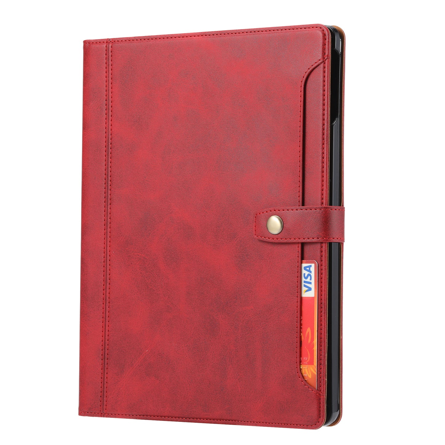 BOYU Buckle Cards Pocket iPad Pro 13 Leather Case