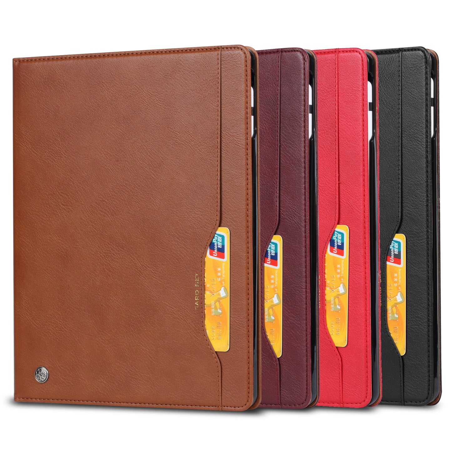 BOYU Knead Notes Pocket iPad Air 6 11" Leather Case