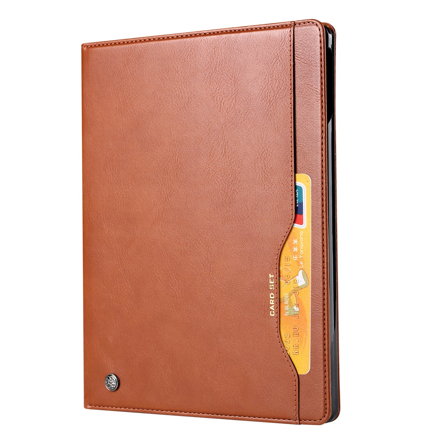 BOYU Knead Notes Pocket iPad Air 6 11" Leather Case