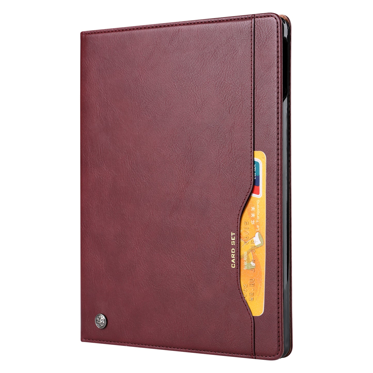 BOYU Knead Notes Pocket iPad Air 6 13" Leather Case