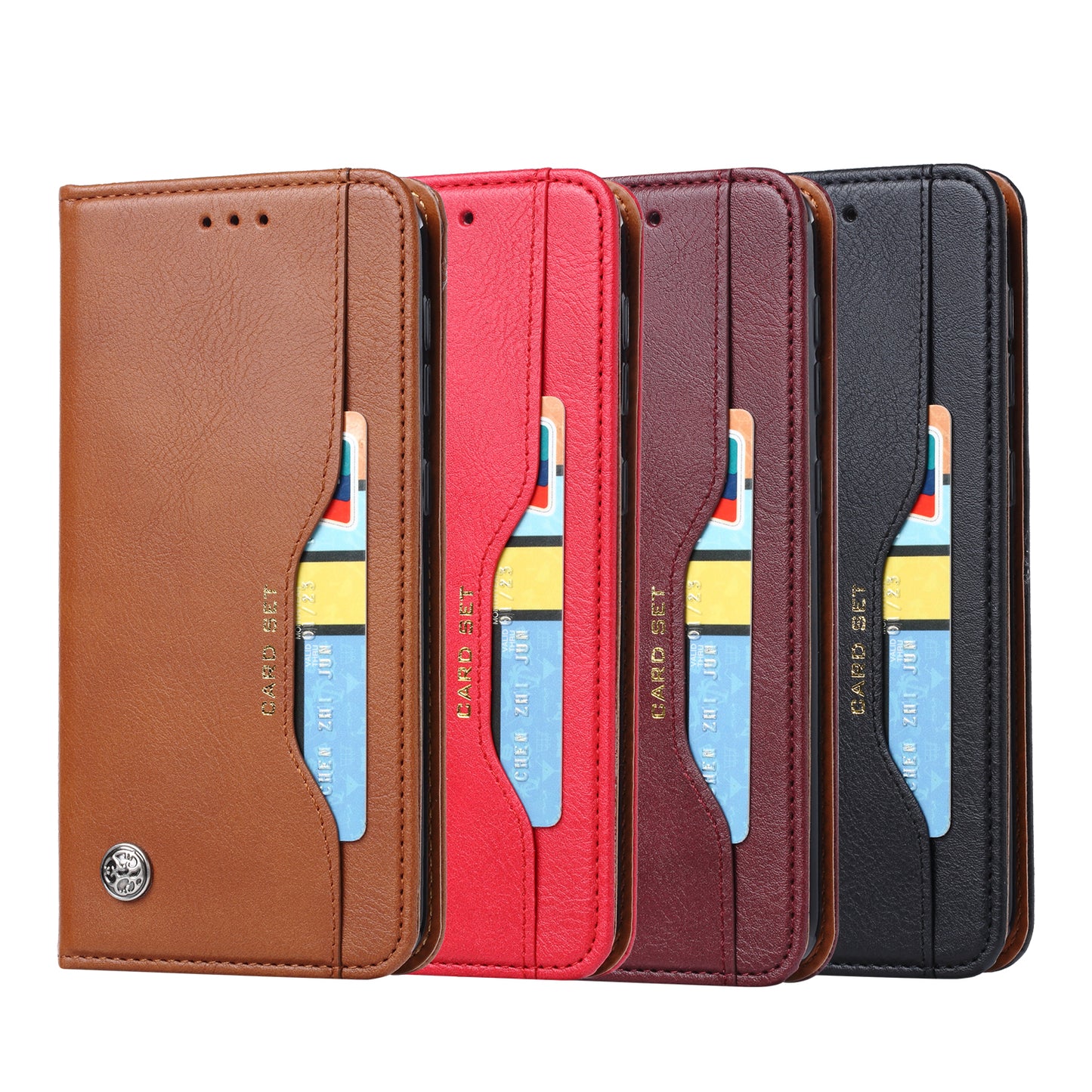 BOYU Knead Notes Pocket Galaxy A10 Leather Case