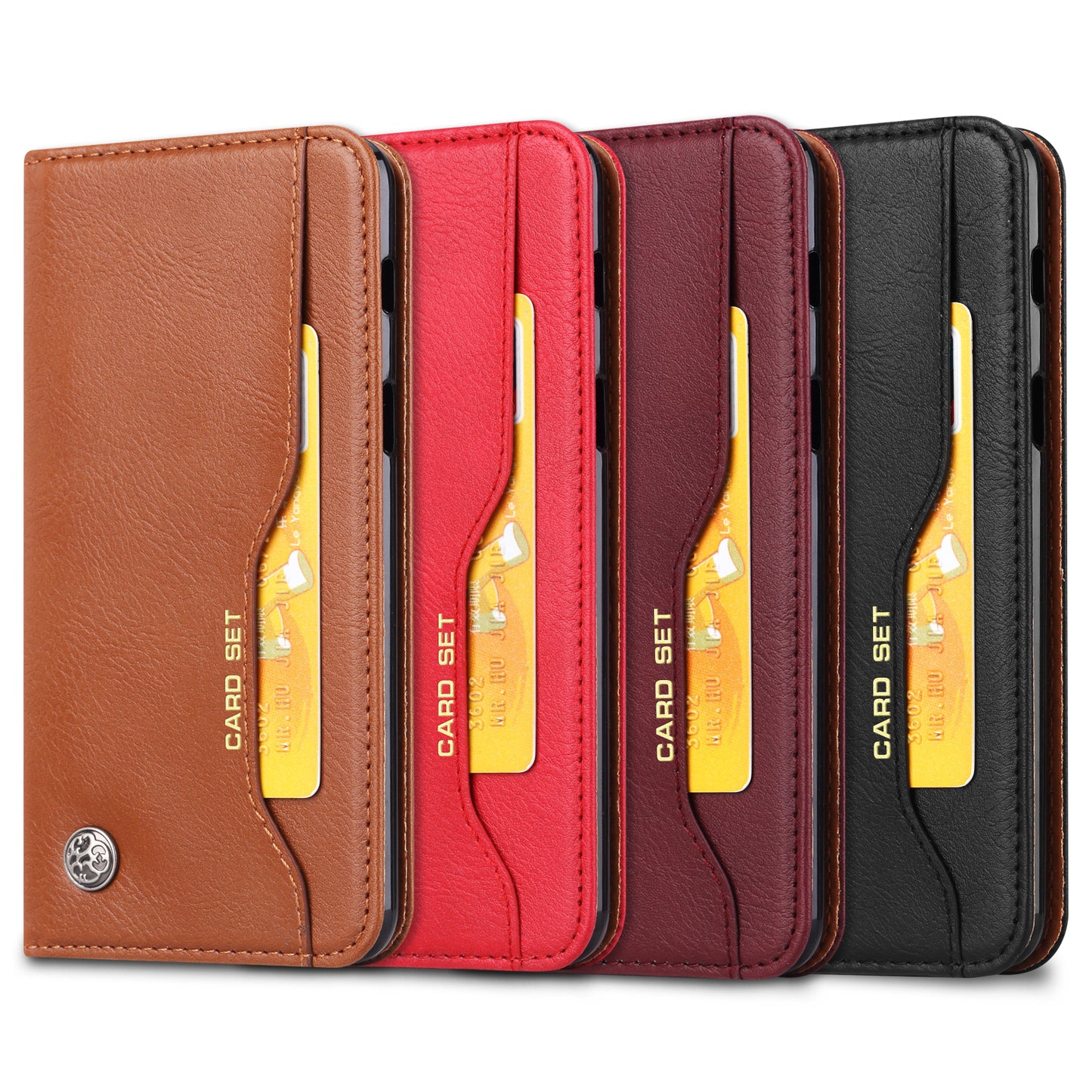 BOYU Knead Notes Pocket Galaxy A12 Leather Case