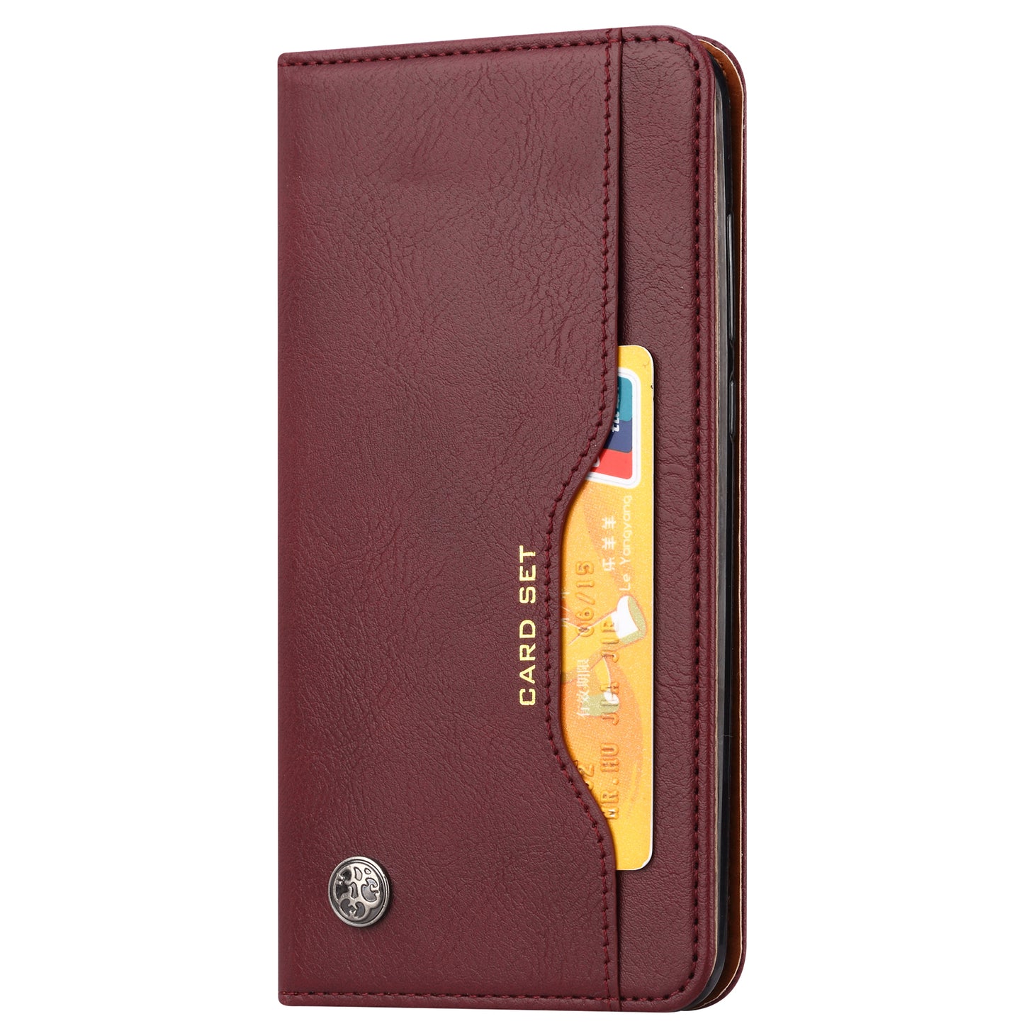 BOYU Knead Notes Pocket Galaxy A12 Leather Case