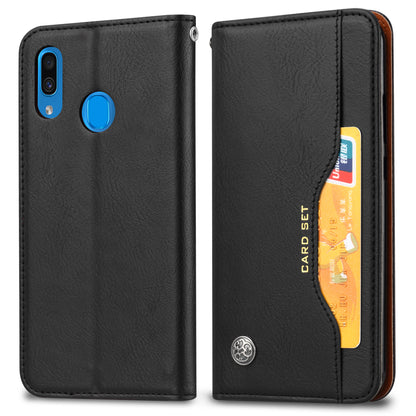 BOYU Knead Notes Pocket Galaxy A30 Leather Case