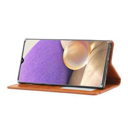 BOYU Knead Notes Pocket Galaxy A32 Leather Case