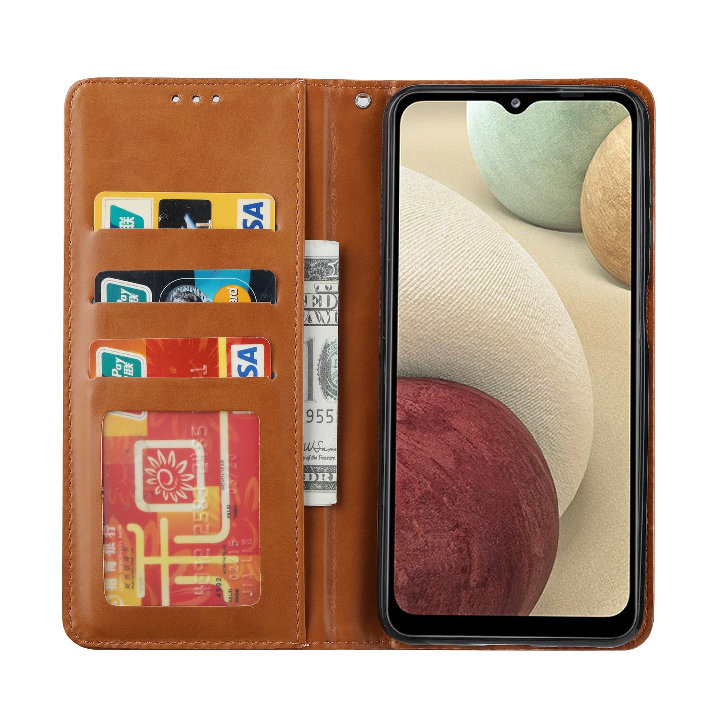 BOYU Knead Notes Pocket Galaxy A34 Leather Case