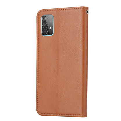 BOYU Knead Notes Pocket Galaxy A52s Leather Case