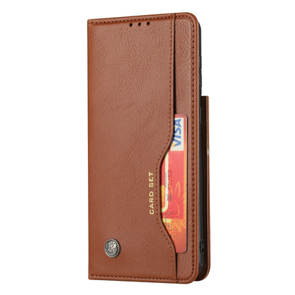 BOYU Knead Notes Pocket Galaxy S21+ Leather Case