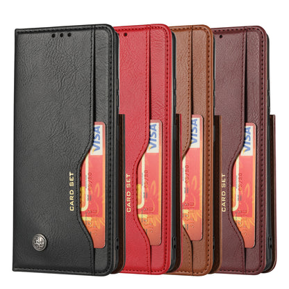 BOYU Knead Notes Pocket Galaxy S21 Ultra Leather Case