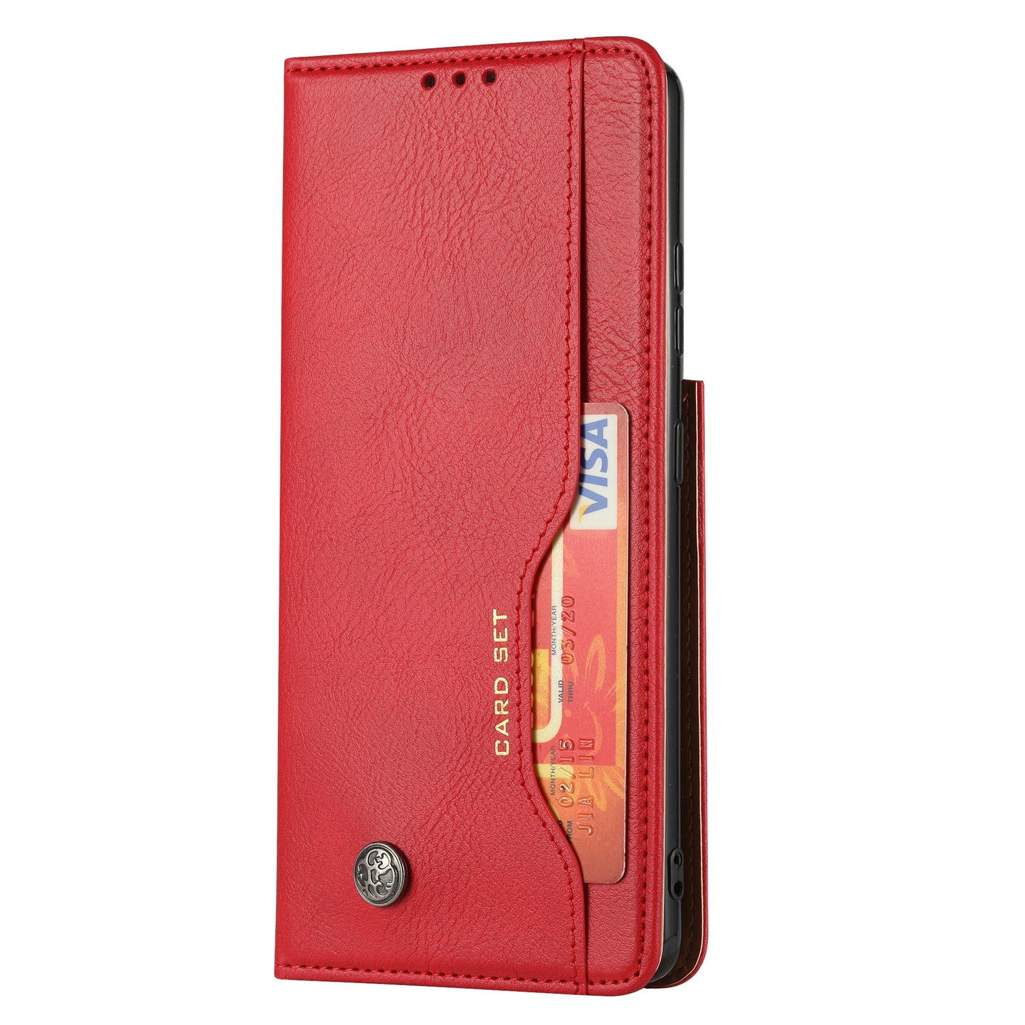 BOYU Knead Notes Pocket Galaxy S21 Ultra Leather Case