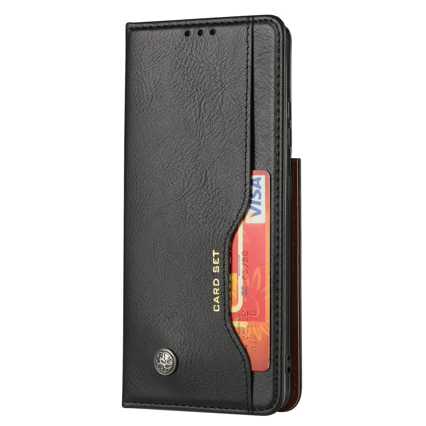 BOYU Knead Notes Pocket Galaxy S21 Ultra Leather Case