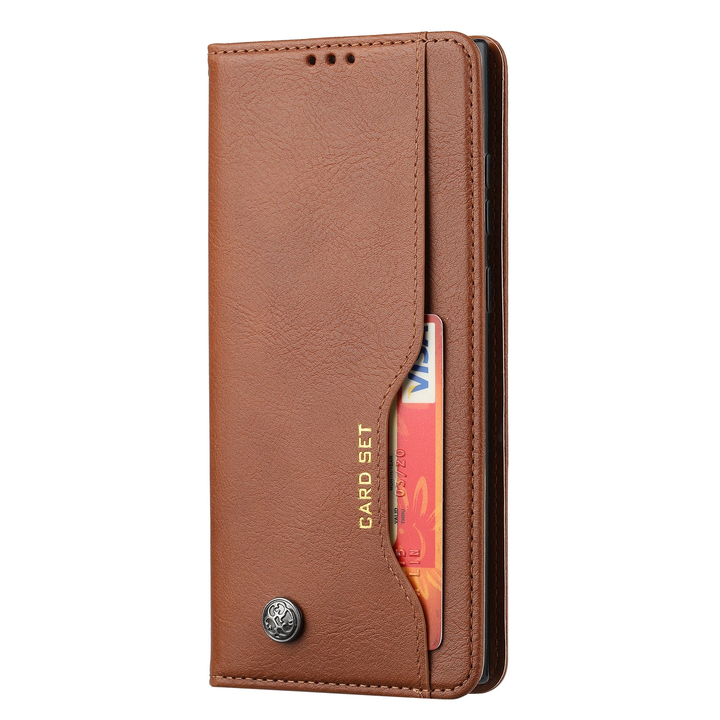 BOYU Knead Notes Pocket Galaxy S24 Ultra Leather Case