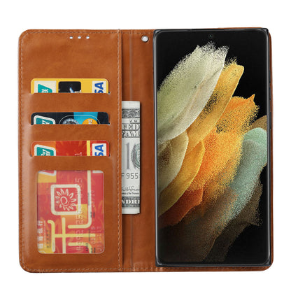 BOYU Knead Notes Pocket Galaxy S24 Ultra Leather Case